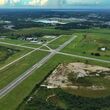 photo of lake wales airport from the air