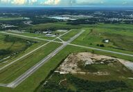 photo of lake wales airport from the air